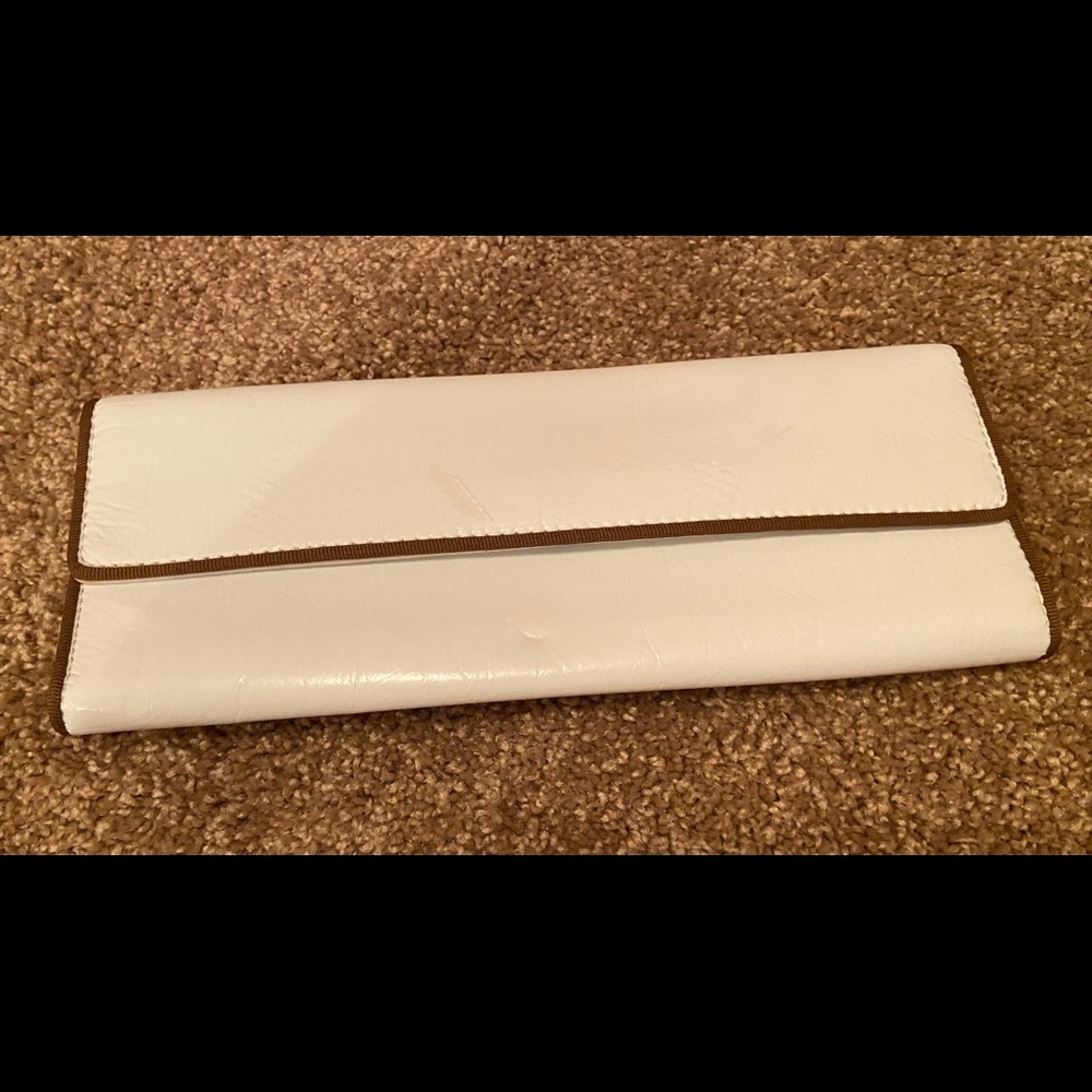 Vintage White Clutch